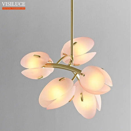 Modern Flower Chandelier Pendant Light - Hans Lumiere