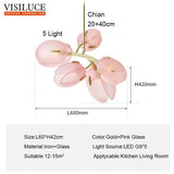 Modern Flower Chandelier Pendant Light - Hans Lumiere