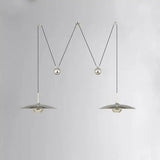 Modern Flying-Saucer Pulley Pendant Light - Hans Lumiere