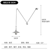 Modern Flying-Saucer Pulley Pendant Light - Hans Lumiere