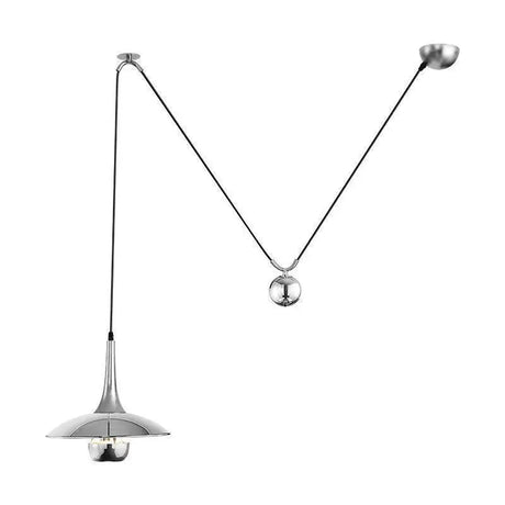 Modern Flying-Saucer Pulley Pendant Light - Hans Lumiere