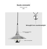 Modern Flying-Saucer Pulley Pendant Light - Hans Lumiere
