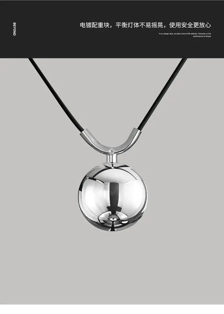 Modern Flying-Saucer Pulley Pendant Light - Hans Lumiere