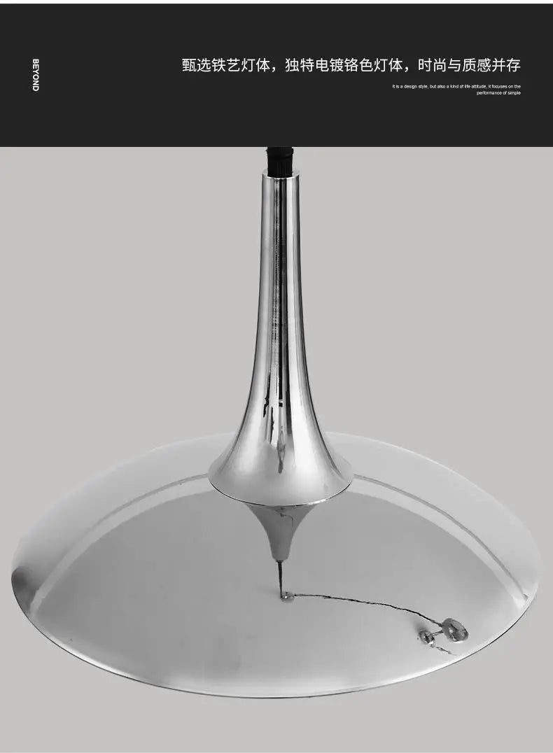 Modern Flying-Saucer Pulley Pendant Light - Hans Lumiere