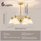 Modern French Glass Pendant Chandelier for Living Room and Dining Room - Hans Lumiere
