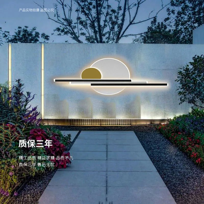 Modern Garden Porch Sconce Waterproof Outdoor Lighting - Hans Lumiere