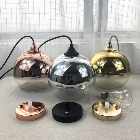 Modern Glass Ball Pendant Lights - Hans Lumiere