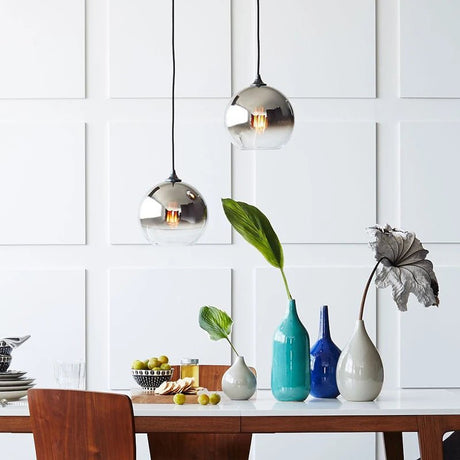 Modern Glass Ball Pendant Lights - Hans Lumiere