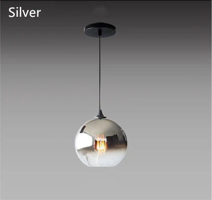 Modern Glass Ball Pendant Lights - Hans Lumiere