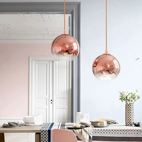 Modern Glass Ball Pendant Lights - Hans Lumiere