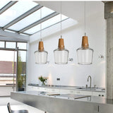 Modern Glass Pendant Light - Hans Lumiere