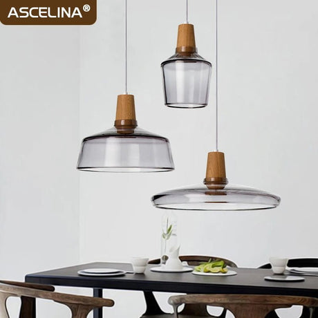 Modern Glass Pendant Light - Hans Lumiere