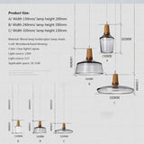 Modern Glass Pendant Light - Hans Lumiere
