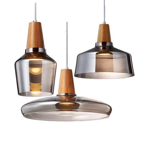 Modern Glass Pendant Light - Hans Lumiere