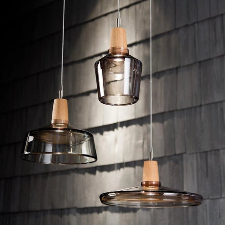 Modern Glass Pendant Light - Hans Lumiere