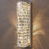 Modern Gold Chrome Luxury Crystal LED Wall Light - Hans Lumiere