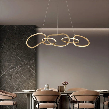 Modern Gold Nordic Pendant Light - Hans Lumiere