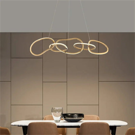 Modern Gold Nordic Pendant Light - Hans Lumiere