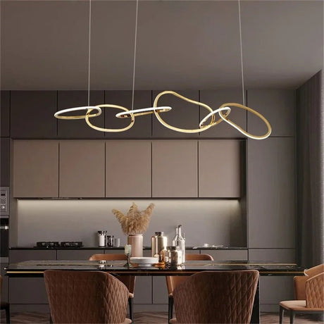 Modern Gold Nordic Pendant Light - Hans Lumiere