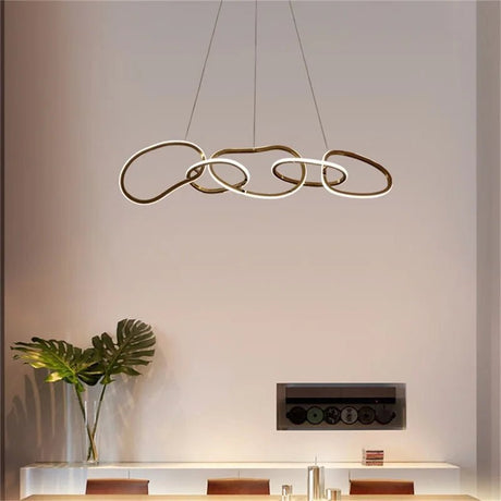 Modern Gold Nordic Pendant Light - Hans Lumiere