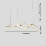 Modern Gold Nordic Pendant Light - Hans Lumiere