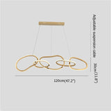 Modern Gold Nordic Pendant Light - Hans Lumiere