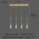 Modern Golden Crystal LED Chandelier - Hans Lumiere
