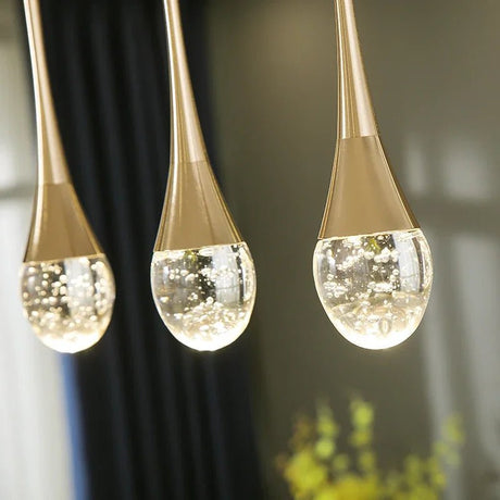 Modern Golden Crystal LED Chandelier - Hans Lumiere