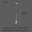 Modern Golden Crystal LED Chandelier - Hans Lumiere