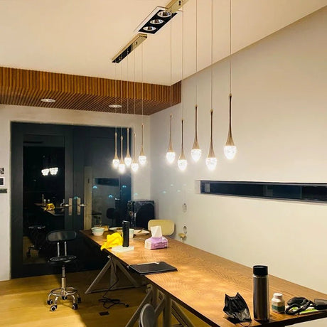 Modern Golden Crystal LED Chandelier - Hans Lumiere