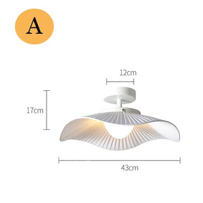 Modern Handmade Fabric Pendant Lights - Hans Lumiere