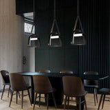 Modern Hanging Loft Glass Luster LED Pendant Light - Hans Lumiere