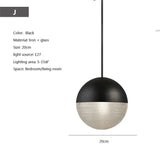 Modern Hanging Loft Glass Luster LED Pendant Light - Hans Lumiere