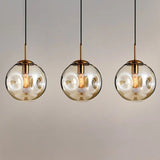 Modern Hanging Loft Glass Luster LED Pendant Light - Hans Lumiere