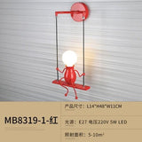 Modern Humanoid Iron Wall Lamp - Hans Lumiere