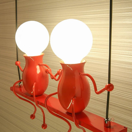 Modern Humanoid Iron Wall Lamp - Hans Lumiere