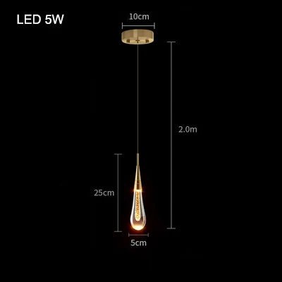 Modern Indoor Bubble Crystal Pendant Lights - Hans Lumiere