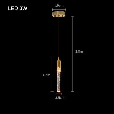 Modern Indoor Bubble Crystal Pendant Lights - Hans Lumiere