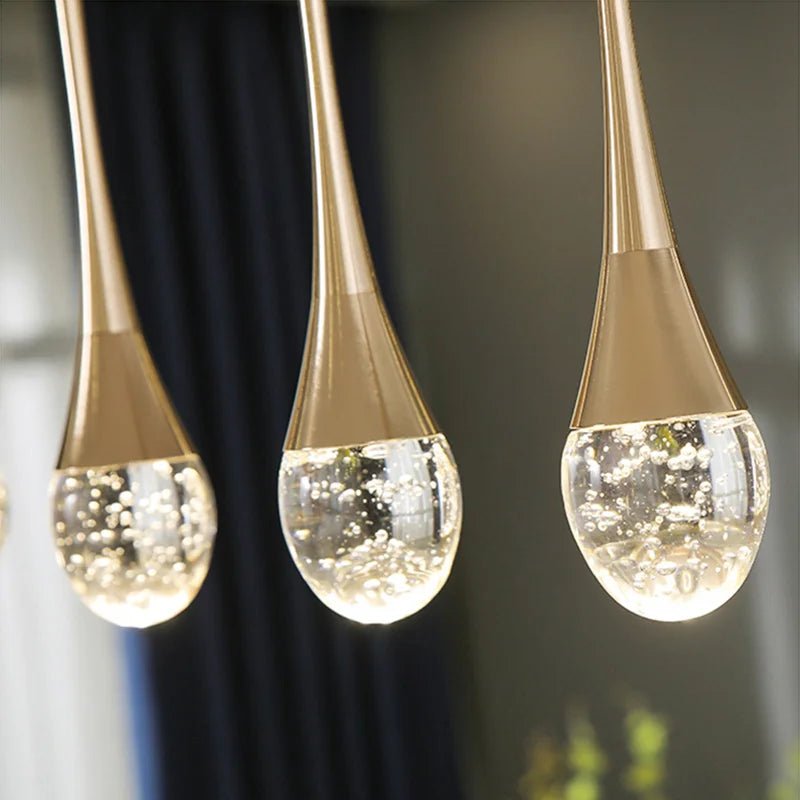 Modern Indoor Bubble Crystal Pendant Lights - Hans Lumiere