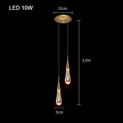 Modern Indoor Bubble Crystal Pendant Lights - Hans Lumiere