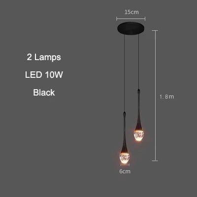 Modern Indoor Bubble Crystal Pendant Lights - Hans Lumiere