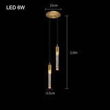 Modern Indoor Bubble Crystal Pendant Lights - Hans Lumiere