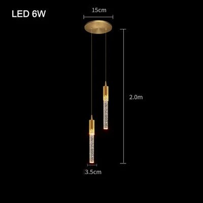Modern Indoor Bubble Crystal Pendant Lights - Hans Lumiere