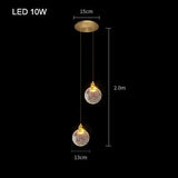 Modern Indoor Bubble Crystal Pendant Lights - Hans Lumiere