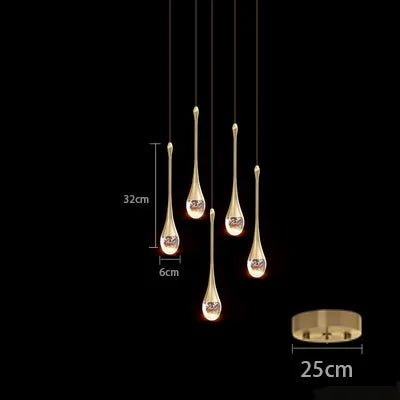 Modern Indoor Bubble Crystal Pendant Lights - Hans Lumiere