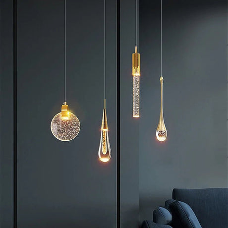 Modern Indoor Bubble Crystal Pendant Lights - Hans Lumiere