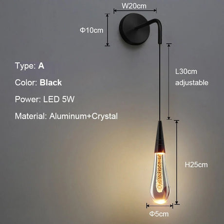 Modern Indoor Bubble Crystal Pendant Lights - Hans Lumiere