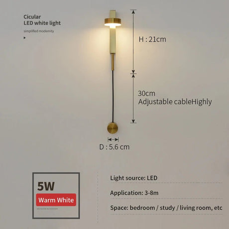 Modern Indoor Decor LED Wall Lighting - Hans Lumiere