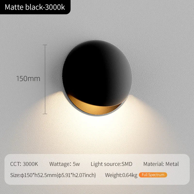 Modern Interior Wall LED Lamp - Hans Lumiere