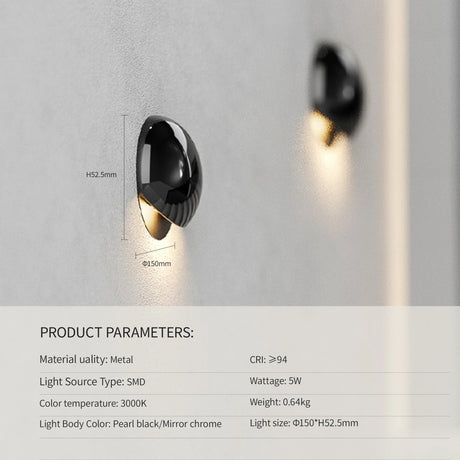 Modern Interior Wall LED Lamp - Hans Lumiere